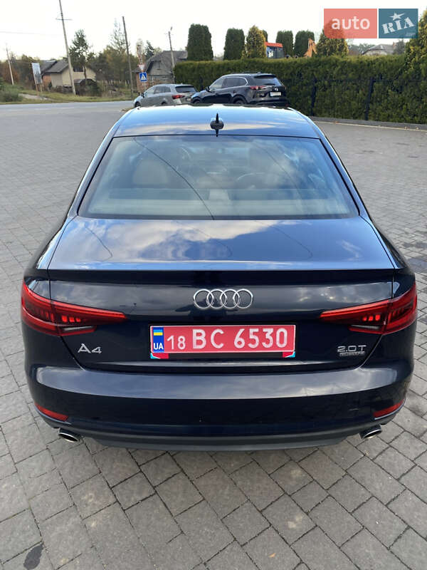 Седан Audi A4 2017 в Долині фото 13 Седан Audi A4 2017 в Долині