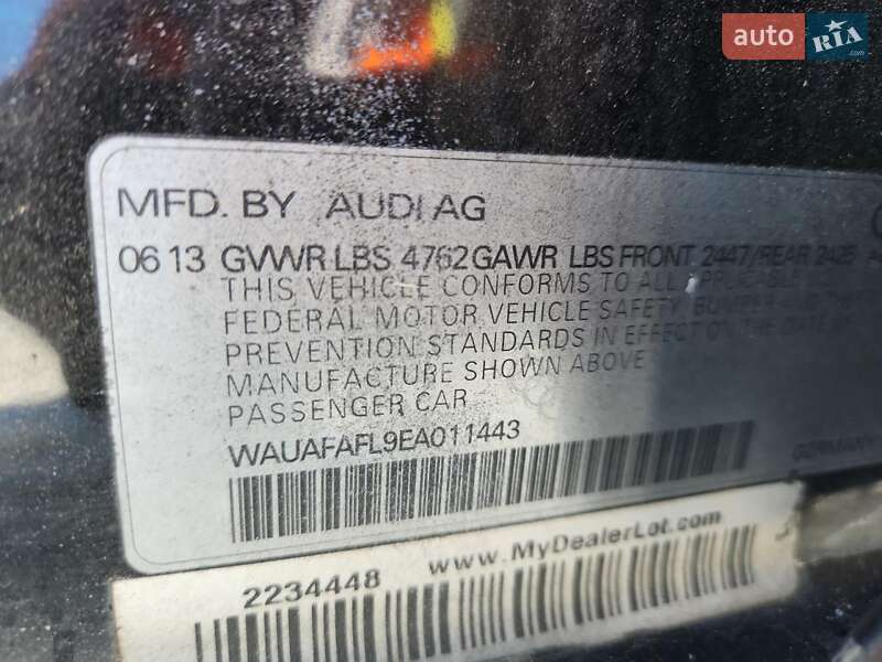 Седан Audi A4 2013 в Днепре фото 12 Седан Audi A4 2013 в Днепре