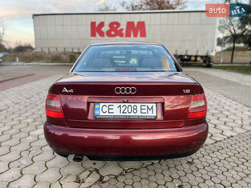 Седан Audi A4 1997 в Вашковцах фото 6 Седан Audi A4 1997 в Вашковцах