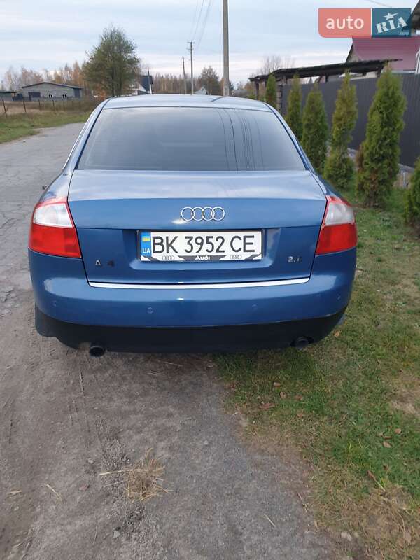 Седан Audi A4 2001 в Сарнах фото 5 Седан Audi A4 2001 в Сарнах