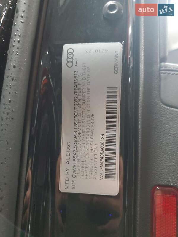 Седан Audi A4 2018 в Полтаві фото 12 Седан Audi A4 2018 в Полтаві