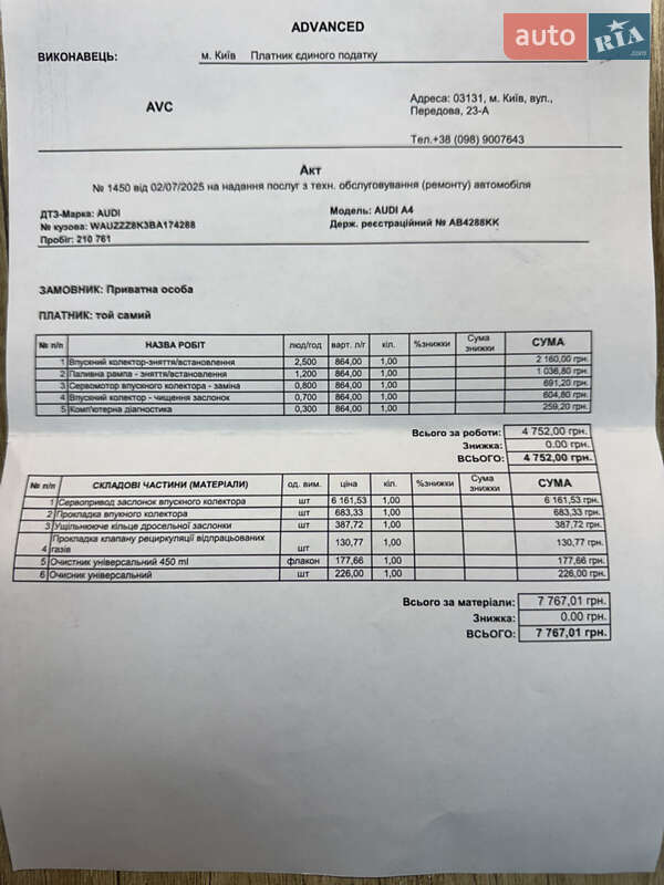 Універсал Audi A4 2011 в Києві