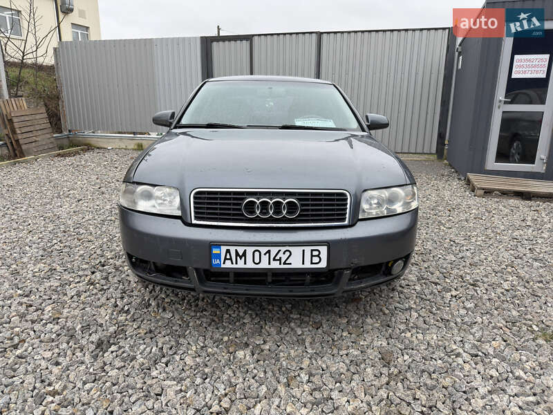 Седан Audi A4 2001 в Бердичеве фото 2 Седан Audi A4 2001 в Бердичеве