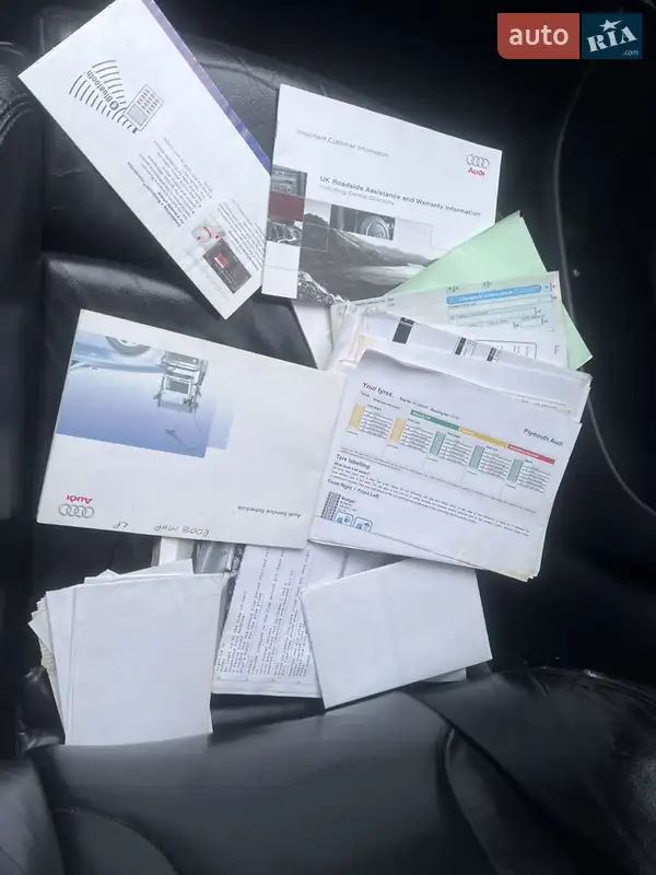 Седан Audi A4 2008 в Борщеві документ 2 фото Седан Audi A4 2008 в Борщеві документ