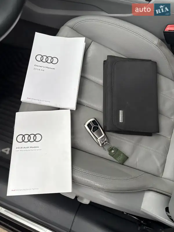 Седан Audi A4 2018 в Тернополе документ