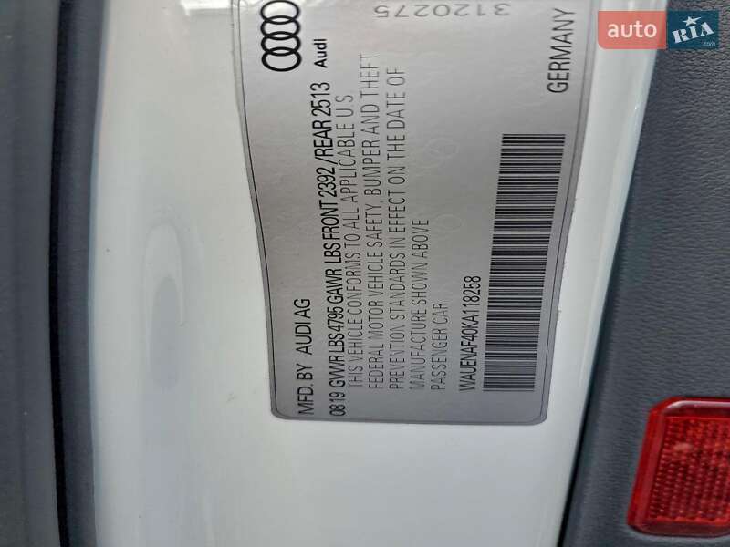 Седан Audi A4 2019 в Тернополі фото 12 Седан Audi A4 2019 в Тернополі