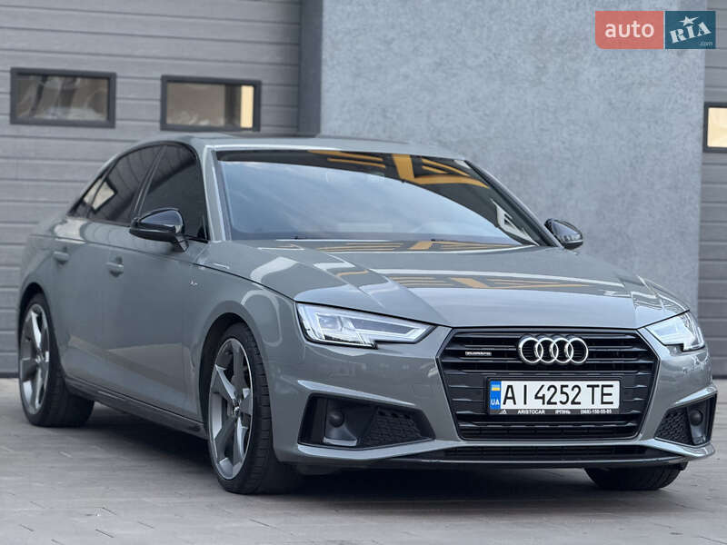 2018 Audi A4, VIN WAUENAF46KN008288:plate — фото 1 (autoria)