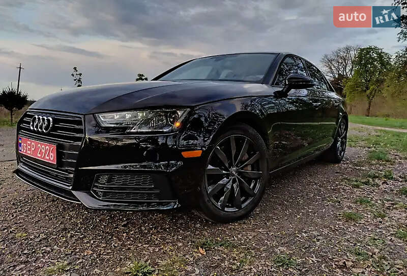 2017 Audi A4, VIN WAUGMAF47HN066785:plate — фото 1 (autoria)