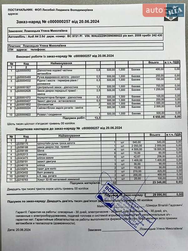 Седан Audi A4 2009 в Тернополі фото 26 Седан Audi A4 2009 в Тернополі