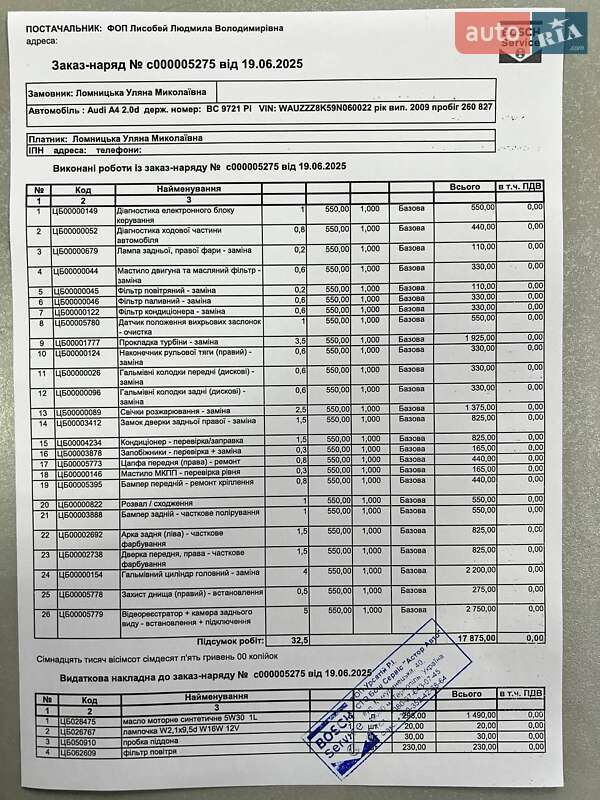 Седан Audi A4 2009 в Тернополі фото 29 Седан Audi A4 2009 в Тернополі