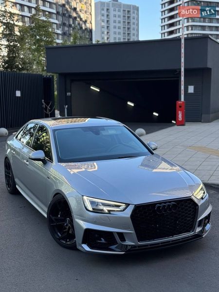2018 Audi A4, VIN WAUENAF49KA026548:plate — photo 1 (autoria)
