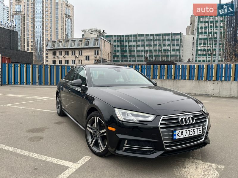 2018 Audi A4, VIN WAUENAF45JA201392:plate — фото 1 (autoria)