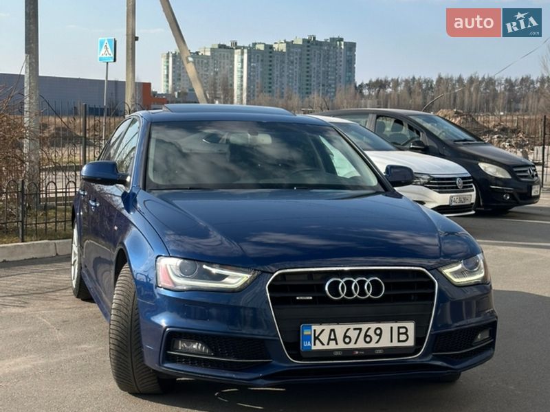 Седан Audi A4 2014 в Киеве фото Седан Audi A4 2014 в Киеве