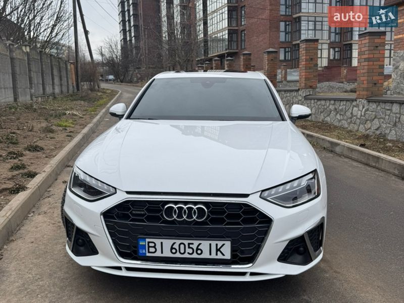 2021 Audi A4, VIN WAUEAAF4XNN007192:plate — фото 1 (autoria)