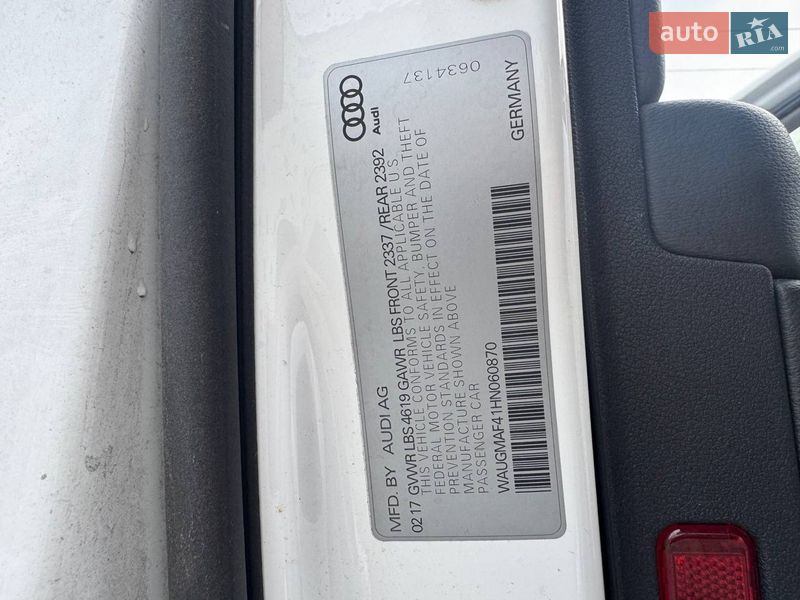 Седан Audi A4 2017 в Луцке фото 19 Седан Audi A4 2017 в Луцке