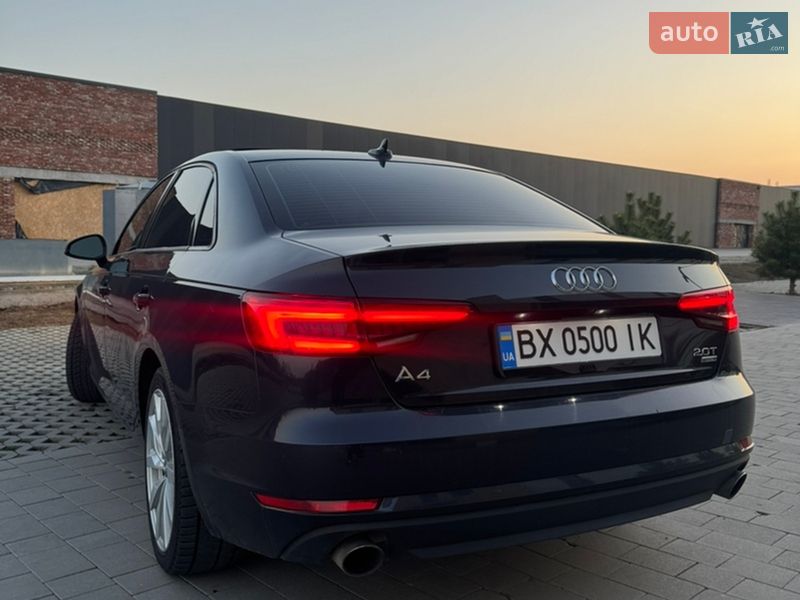 Седан Audi A4 2016 в Хмельницькому