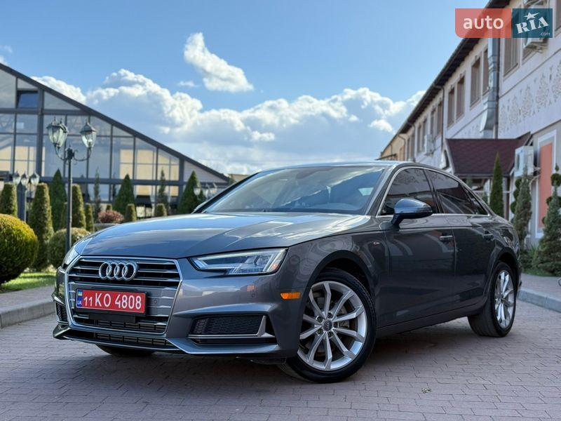 2019 Audi A4, VIN WAUHMAF42KA015603:plate — фото 1 (autoria)