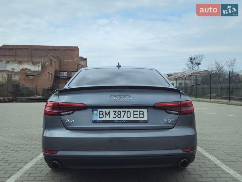 Седан Audi A4 2017 в Ромнах