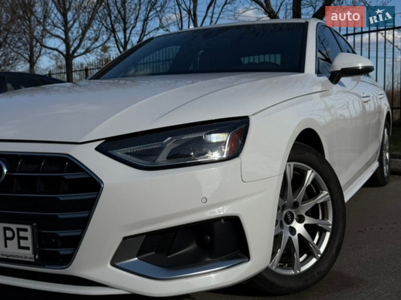 2020 Audi A4, VIN WAUABAF41MN007849:plate — фото 1 (autoria)