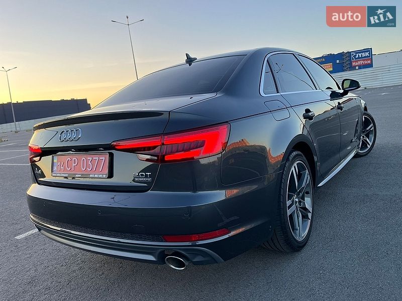 Седан Audi A4 2017 в Львове