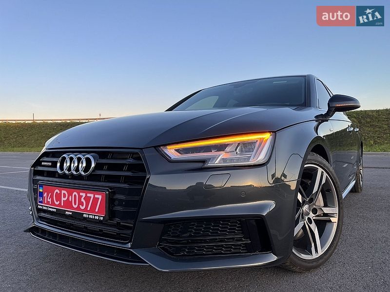Седан Audi A4 2017 в Львове