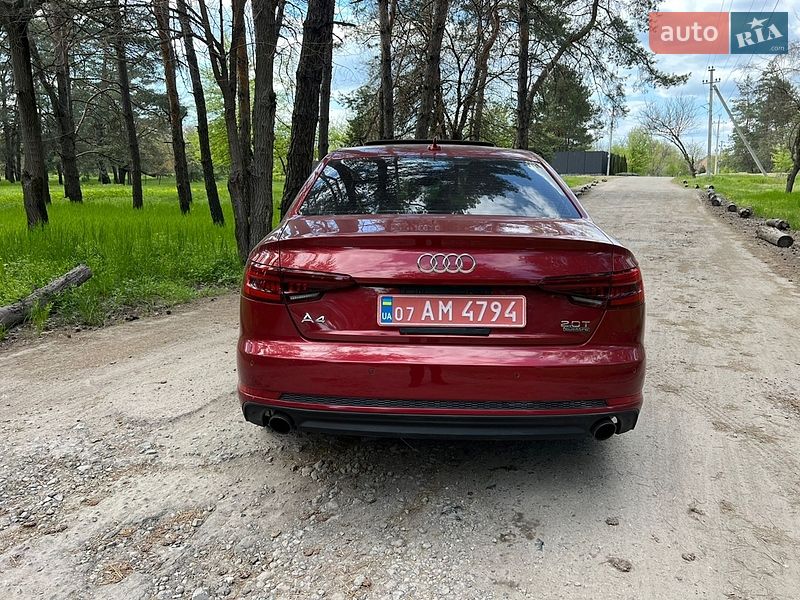 Седан Audi A4 2017 в Каменском