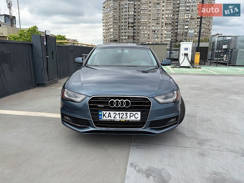 2014 Audi A4, VIN WAUFFAFL2FN021795:plate — фото 1 (autoria)