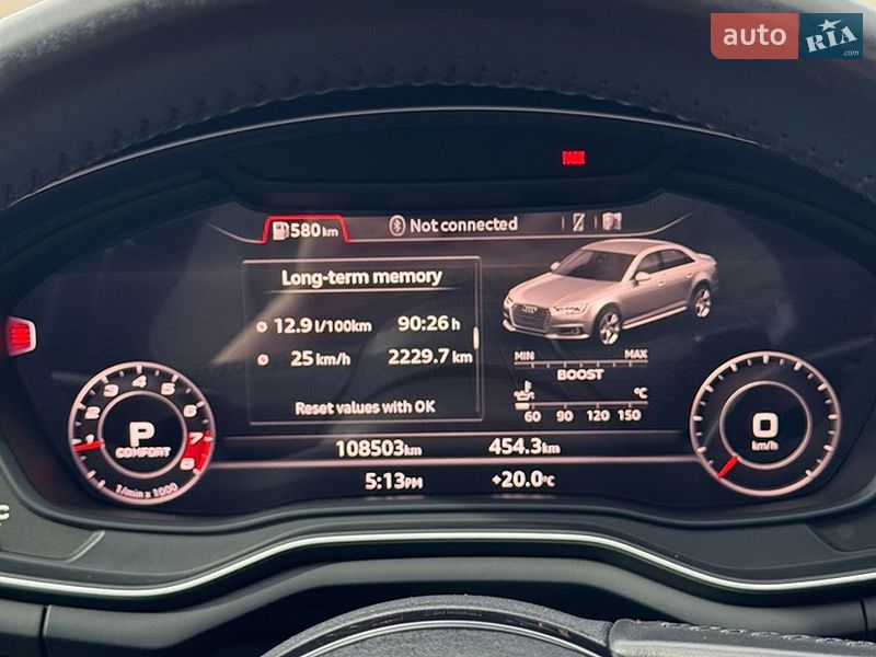 Седан Audi A4 2016 в Иршаве