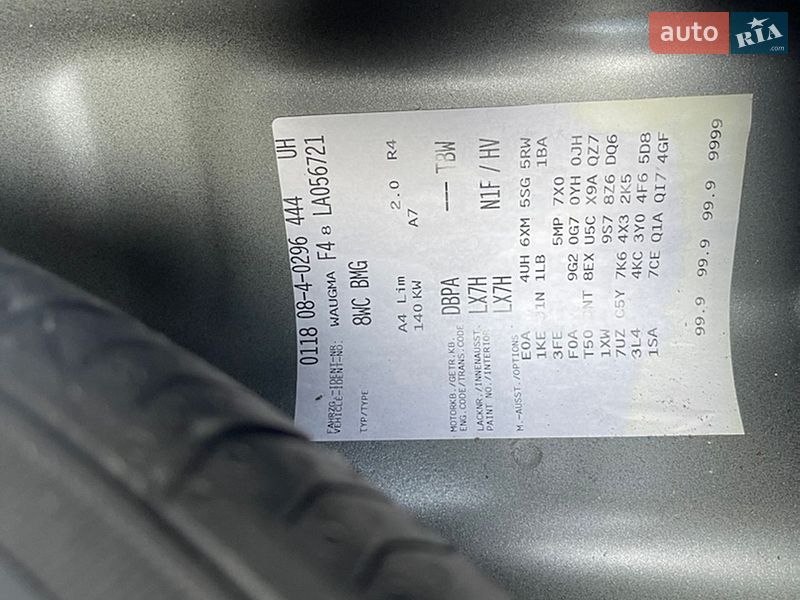 Седан Audi A4 2021 в Ровно