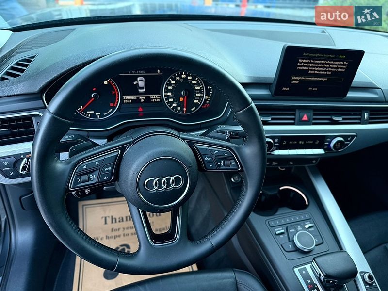 Седан Audi A4 2017 в Львове