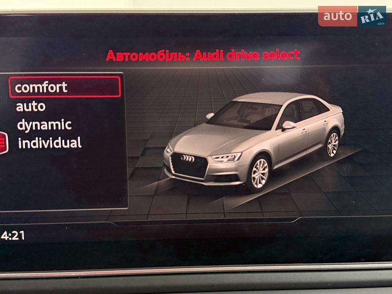 Седан Audi A4 2016 в Львове