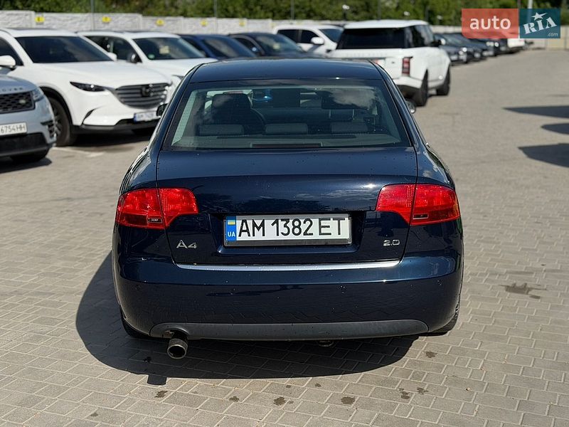 Седан Audi A4 2006 в Житомире