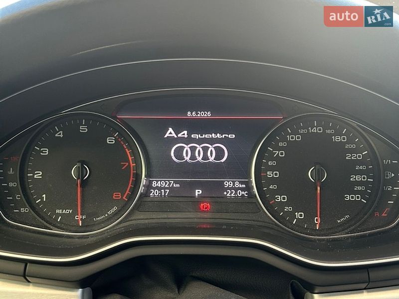 Седан Audi A4 2018 в Львове