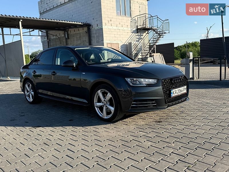 2017 Audi A4, VIN WAUKMAF46JA076554:plate — фото 1 (autoria)