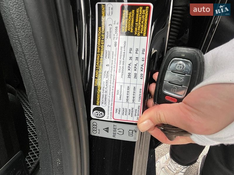 2012 Audi A4, VIN WAUHFAFL2DN020863:plate — фото 1 (autoria)
