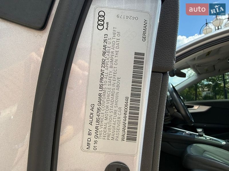 Седан Audi A4 2016 в Киеве фото 27 Седан Audi A4 2016 в Киеве