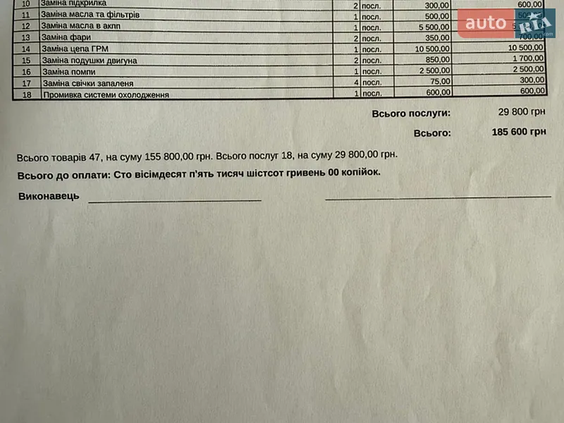 Седан Audi A4 2017 в Киеве документ