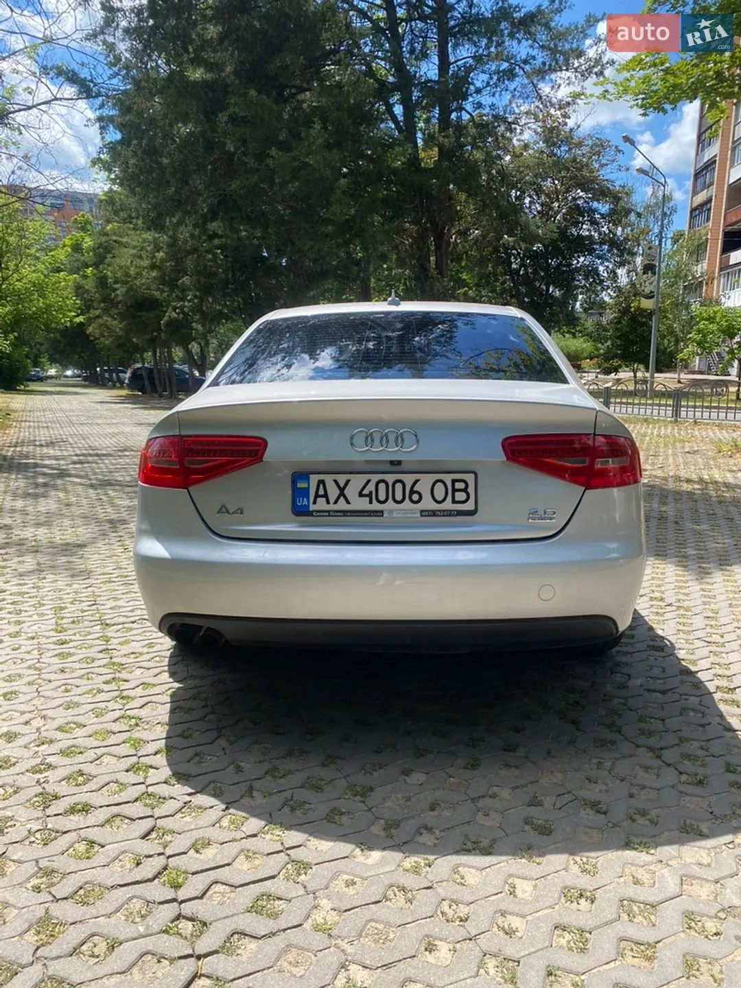Audi A4 2012 VIN WAUBFAFL0CA023806 фото оголошення 14 з 14