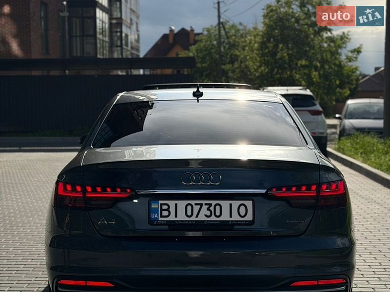 Седан Audi A4 2020 в Полтаві