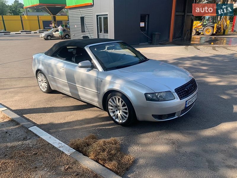 Кабриолет Audi A4 2004 в Житомире