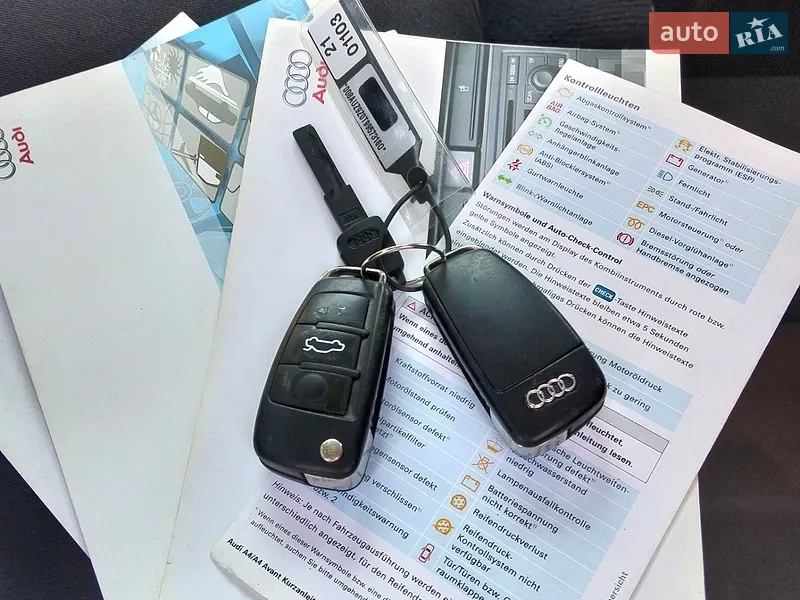Седан Audi A4 2005 в Тернополі документ