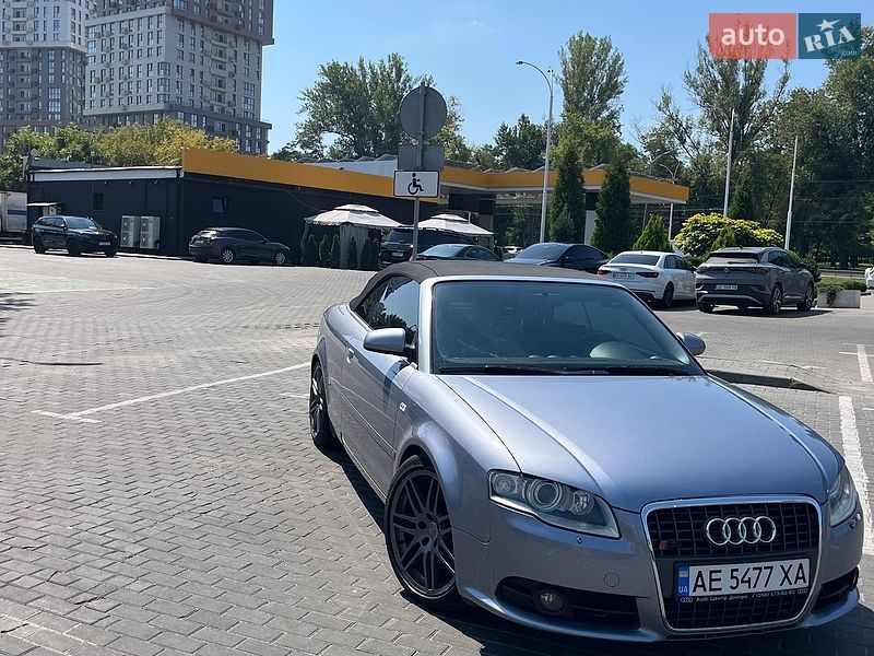 Кабриолет Audi A4 2009 в Днепре фото Кабриолет Audi A4 2009 в Днепре