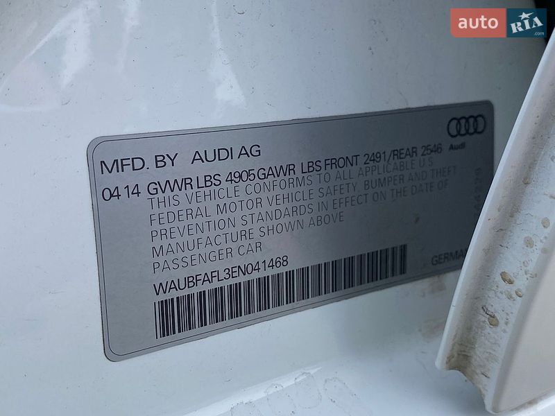 Седан Audi A4 2014 в Тернополі