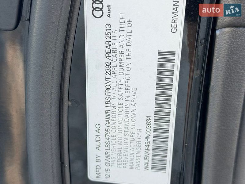 Седан Audi A4 2015 в Стрию фото 54 Седан Audi A4 2015 в Стрию