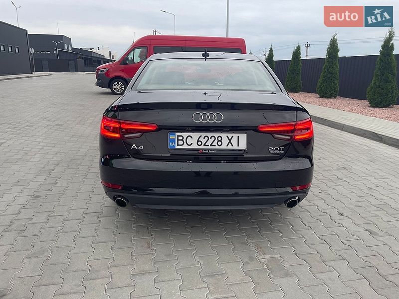 Седан Audi A4 2016 в Львове