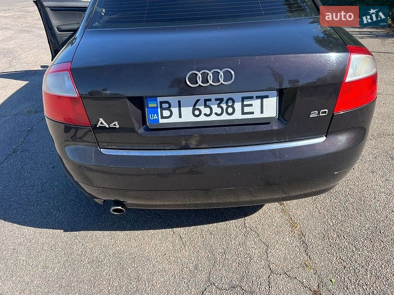 Седан Audi A4 2003 в Полтаве