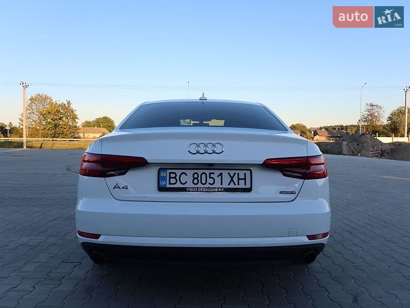 Седан Audi A4 2017 в Львове