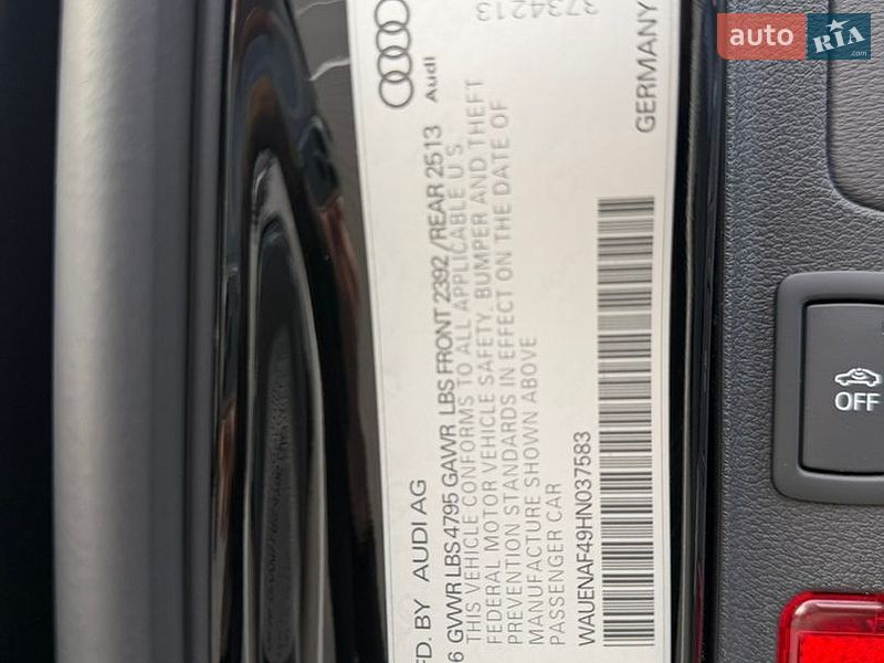 Седан Audi A4 2016 в Виннице
