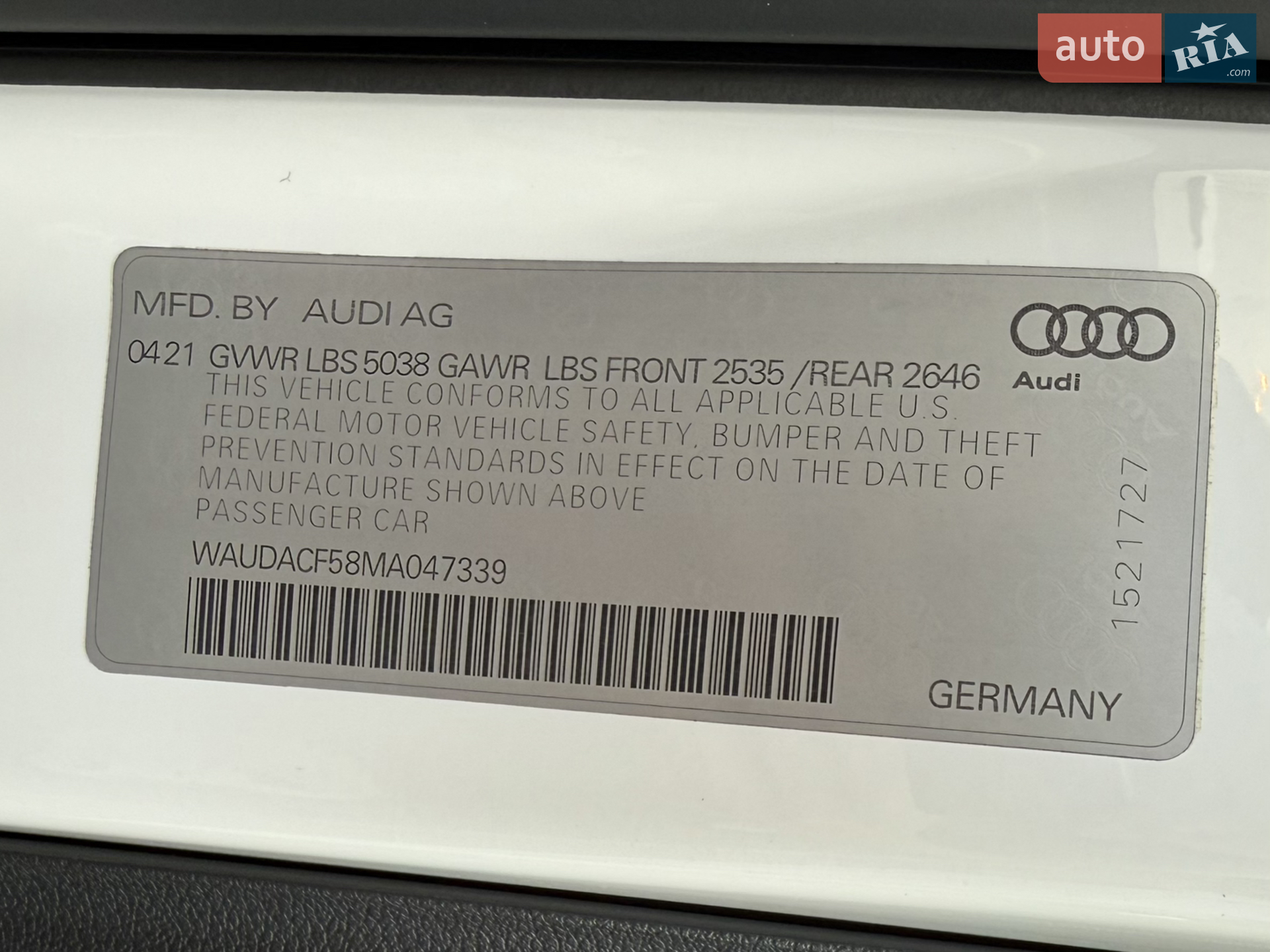 2021 Audi A5 - мініатюра 40