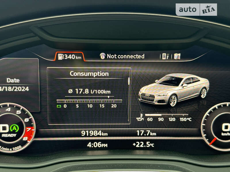 Купе Audi A5 2017 в Одессе фото 18 Купе Audi A5 2017 в Одессе